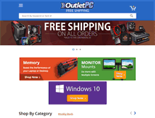 Tablet Screenshot of outletpc.com